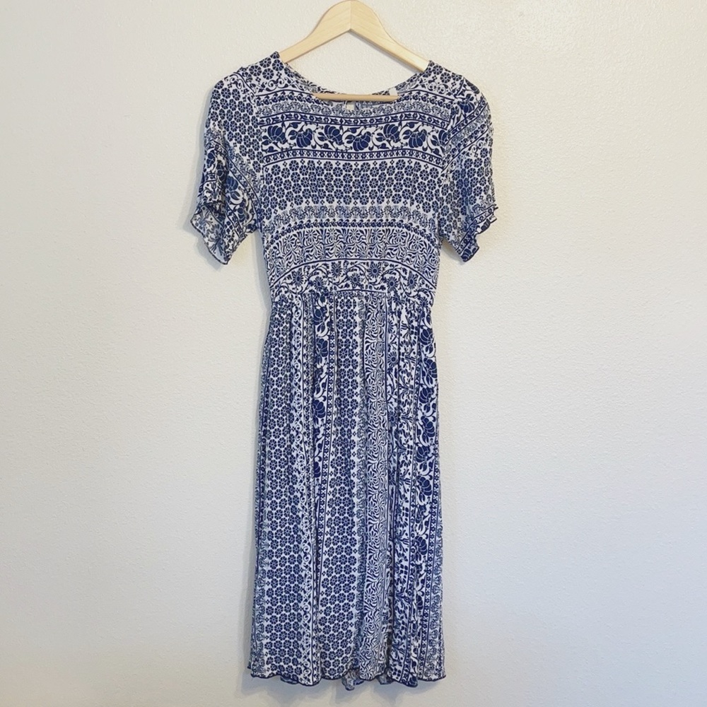 Orange Creek Midi Dress